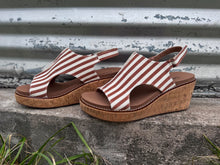 Load image into Gallery viewer, The Carley Wedge {Stripe}