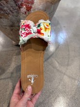 Load image into Gallery viewer, Spray Tan Sandals {Floral}