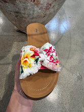 Load image into Gallery viewer, Spray Tan Sandals {Floral}
