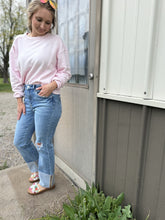 Load image into Gallery viewer, The Naples High Rise Straight-Wide Cuffed Jeans