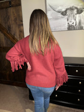 Load image into Gallery viewer, The Tahoma Sweater {Brick}