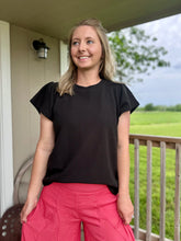 Load image into Gallery viewer, The Yuma Top {Black}