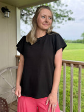 Load image into Gallery viewer, The Yuma Top {Black}