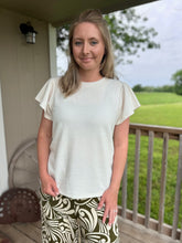 Load image into Gallery viewer, The Yuma Top {Cream}