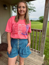 Load image into Gallery viewer, Red, White & Boots Tee