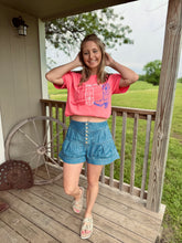 Load image into Gallery viewer, Red, White & Boots Tee