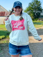 Load image into Gallery viewer, It's Lake Time Crewneck
