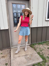 Load image into Gallery viewer, The Gingham Smocked Top