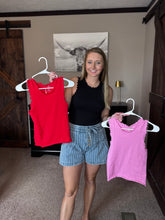 Load image into Gallery viewer, The Lettuce Tank Top {red}