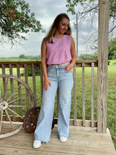 Load image into Gallery viewer, The Sloane Tummy Control Wide Jeans