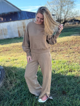 Load image into Gallery viewer, Feelin' Comfy Crewneck {Mocha}