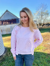 Load image into Gallery viewer, The Candy Crewneck {Pale Pink}