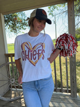 Load image into Gallery viewer, Chiefs Heart Tee