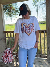 Load image into Gallery viewer, Chiefs Heart Tee