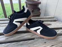 Load image into Gallery viewer, Throwback Sneakers {Black}