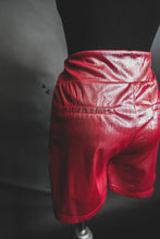 Load image into Gallery viewer, Firecracker Red Shiny Shorts