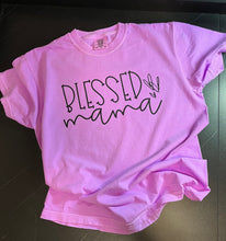 Load image into Gallery viewer, Blessed Mama Tee