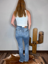 Load image into Gallery viewer, The Jane Bootcut Fray Hem Jeans