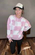 Load image into Gallery viewer, Dixie Checkered Sweater
