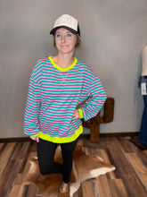 Load image into Gallery viewer, The Colorful Stripe Top