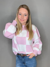 Load image into Gallery viewer, Dixie Checkered Sweater