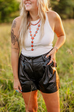 Load image into Gallery viewer, The Lux Leather Shorts
