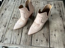 Load image into Gallery viewer, The Smoke Show Booties {Cream Crackle}