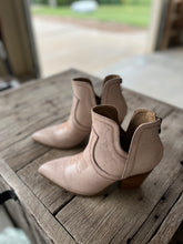 Load image into Gallery viewer, The Smoke Show Booties {Cream Crackle}
