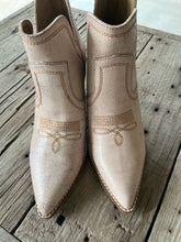 Load image into Gallery viewer, The Smoke Show Booties {Cream Crackle}