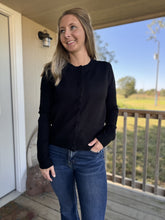 Load image into Gallery viewer, The Maryn Cardigan {Black}