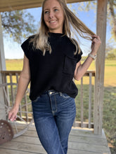 Load image into Gallery viewer, The Texanna Sweater {Black}