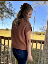 Load image into Gallery viewer, The Texanna Sweater {Deep Camel}