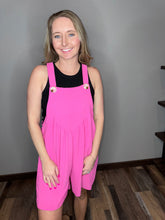 Load image into Gallery viewer, She's A Doll Romper {Pink}