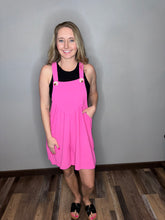 Load image into Gallery viewer, She's A Doll Romper {Pink}