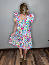 Load image into Gallery viewer, All Eyes On Me Floral Print Dress