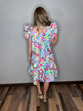 Load image into Gallery viewer, All Eyes On Me Floral Print Dress