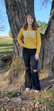Load image into Gallery viewer, Locally Branded Crew~Heather Mustard