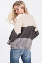 Load image into Gallery viewer, Color Block Sweater~Curvy