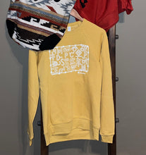 Load image into Gallery viewer, Locally Branded Crew~Heather Mustard