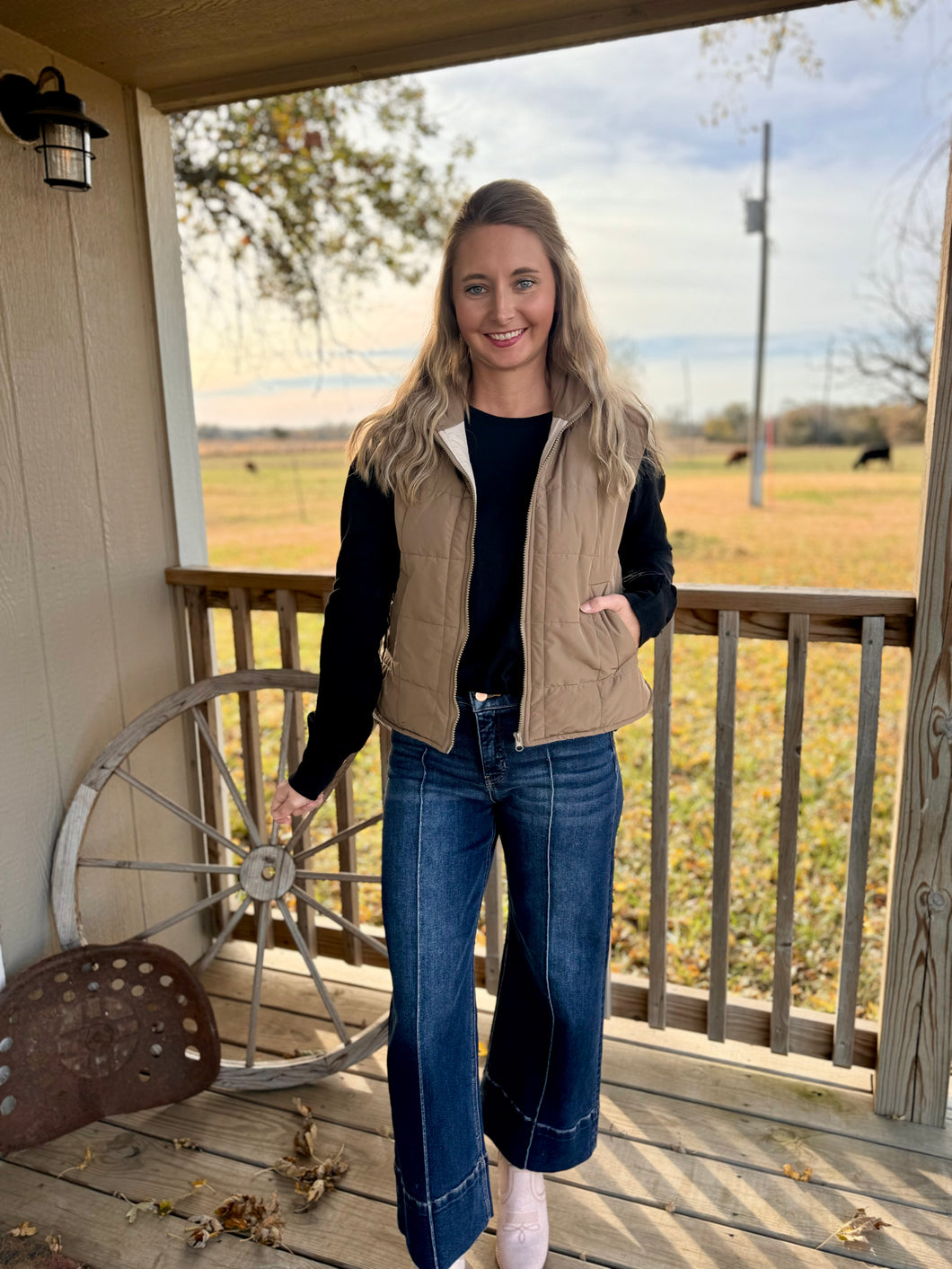 The Holton Vest {Mocha}