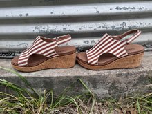 Load image into Gallery viewer, The Carley Wedge {Stripe}
