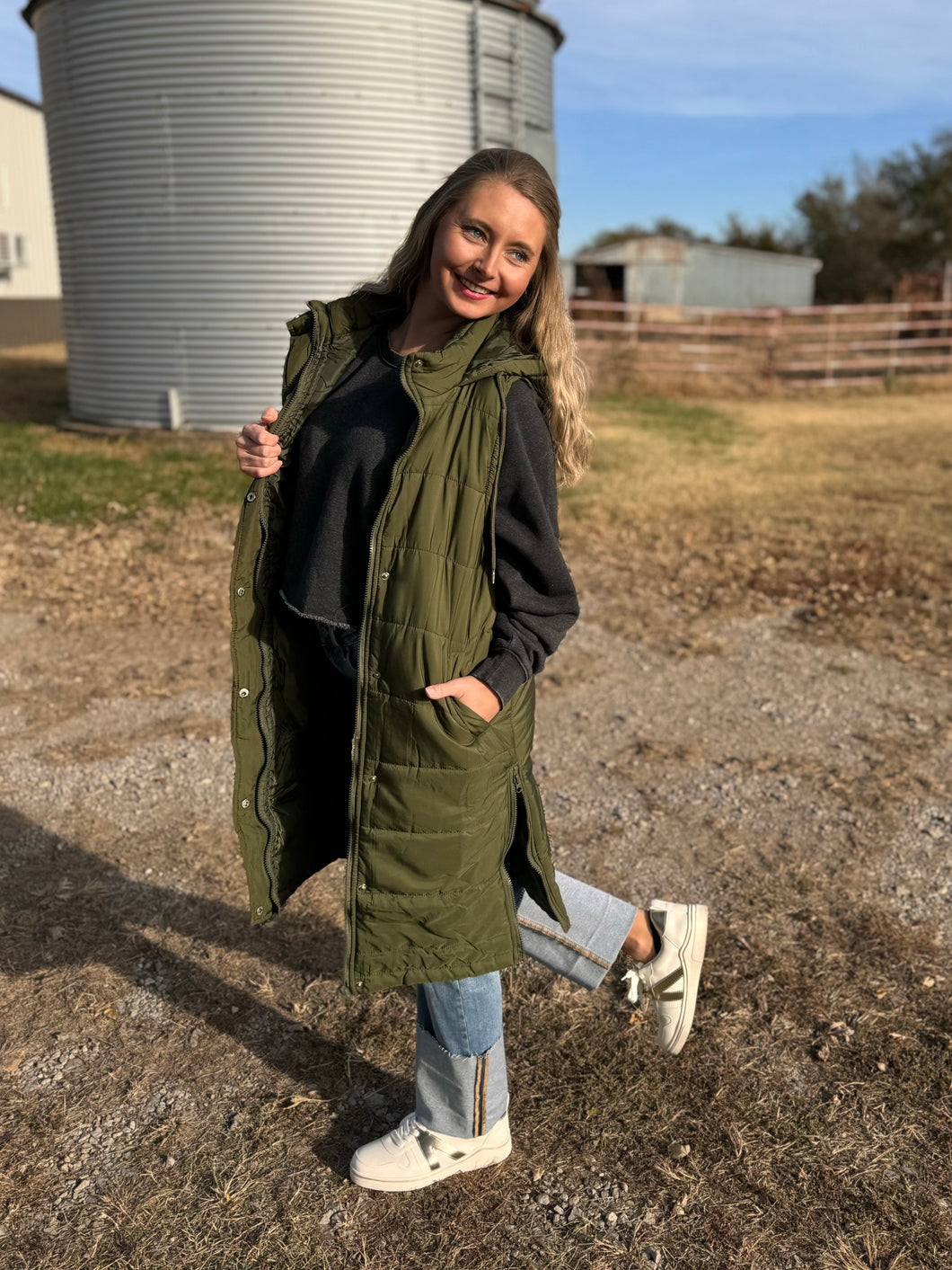 The Letty Vest {Green}