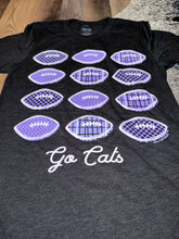 Load image into Gallery viewer, Stacked Footballs {KSU}
