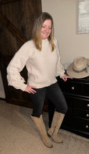 Load image into Gallery viewer, The Tahoma Sweater {Cream}
