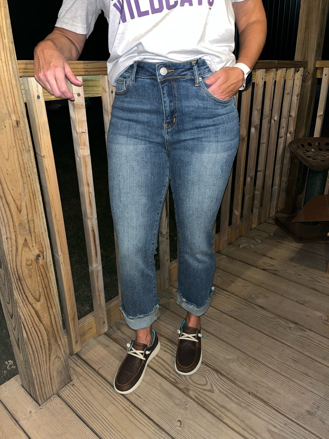 The Aurora Straight Leg Jeans