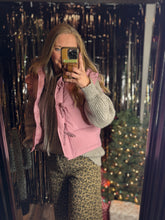 Load image into Gallery viewer, The Bow Vest {Pink}
