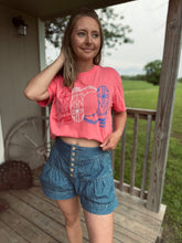Load image into Gallery viewer, Red, White &amp; Boots Tee
