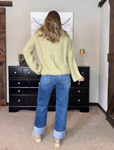 Load image into Gallery viewer, The Clyde Straight-Wide Cuffed Jean
