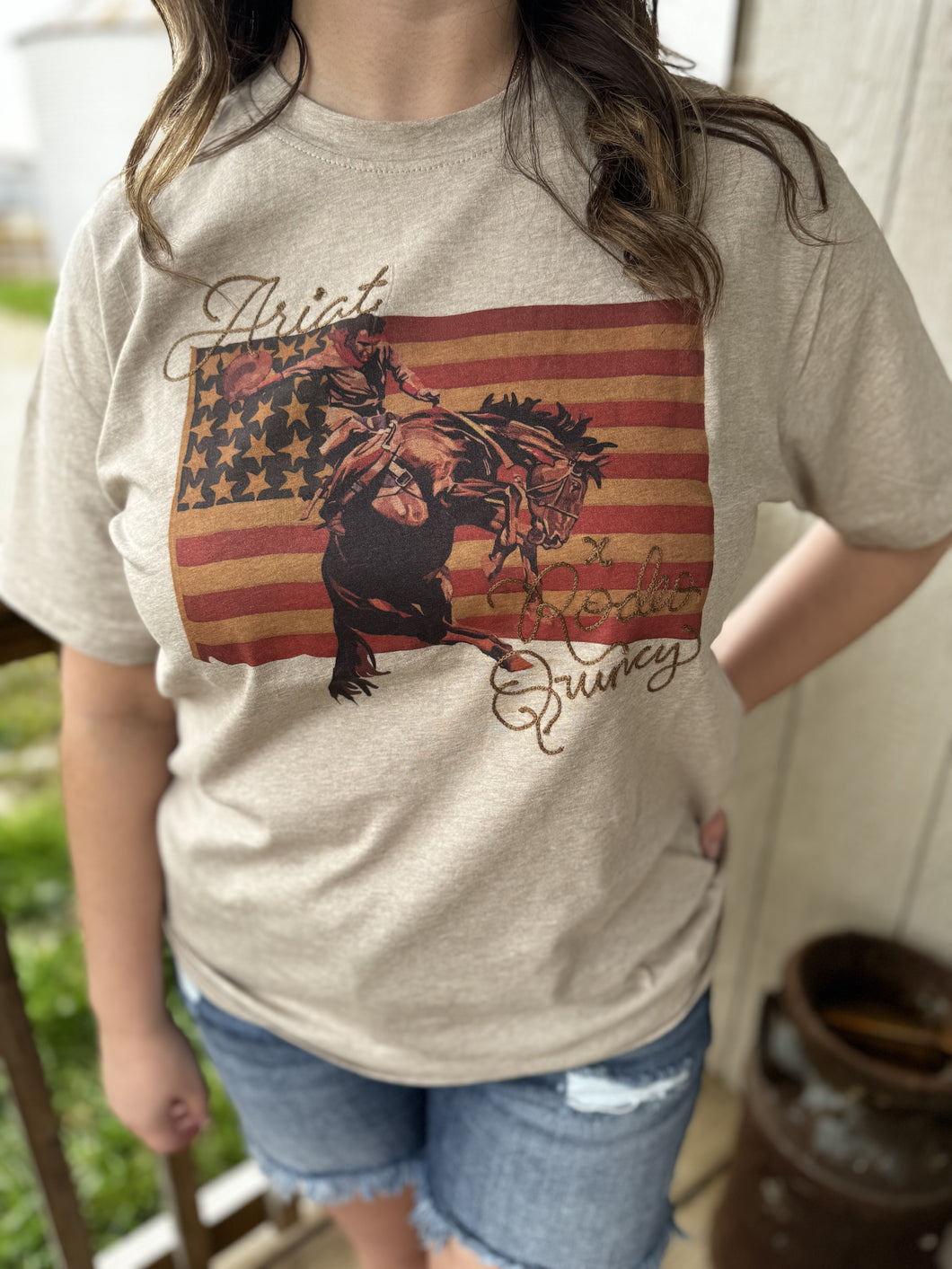 Flag Rodeo Quincy T-Shirt by Ariat