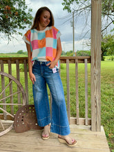 Load image into Gallery viewer, The Marlette Crop Wide Pintuck Jeans
